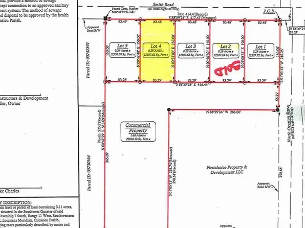 Smith Rd Lot 4, Dequincy, LA 70633