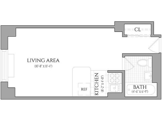 2nd image of 160 W 71st St APT 10T
