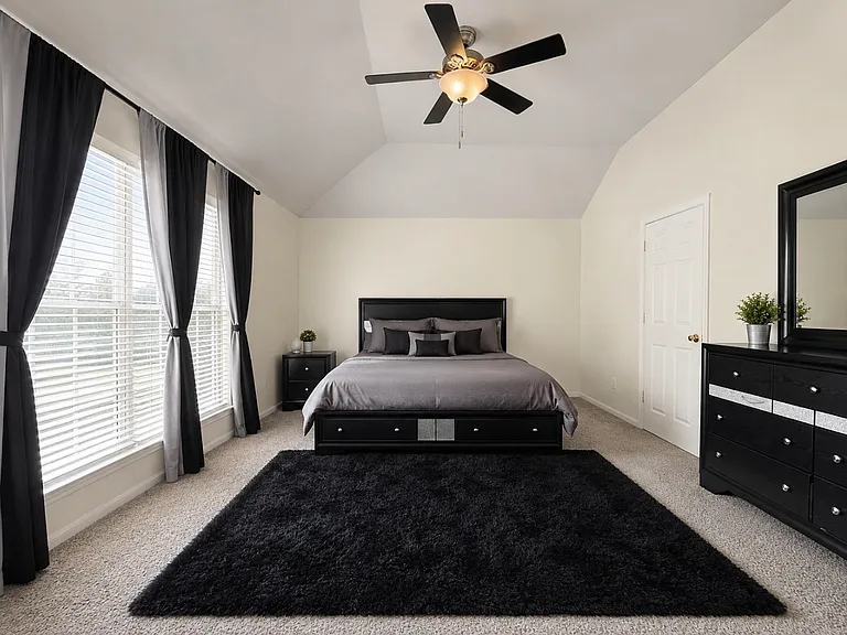 Master bedroom is huge!