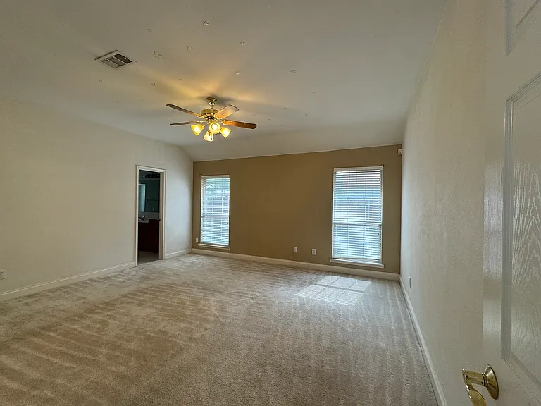 Master bedroom view 1