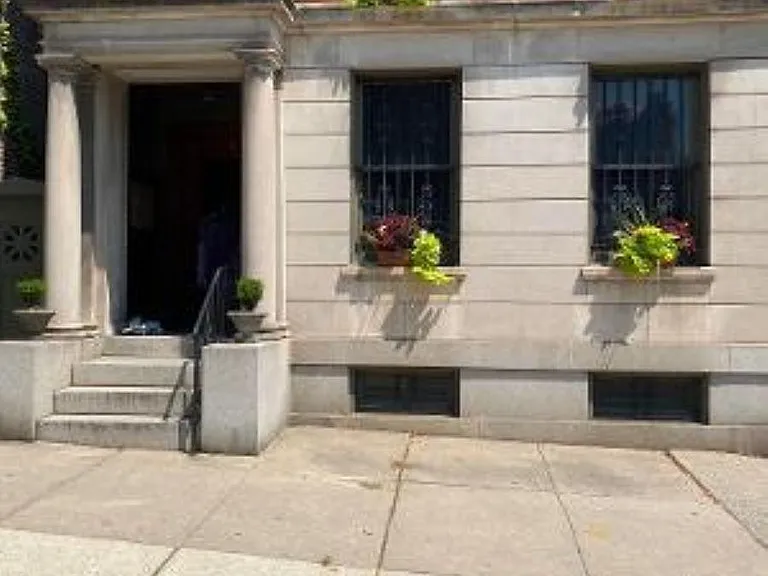 Front of building