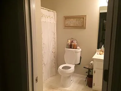 Shared Bathroom upstairs.