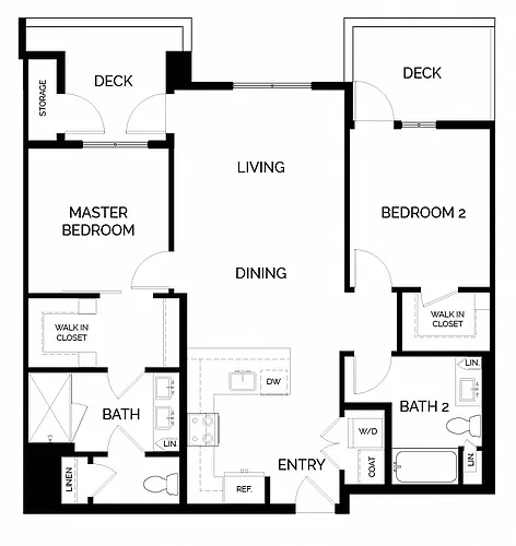 Floor plan B6