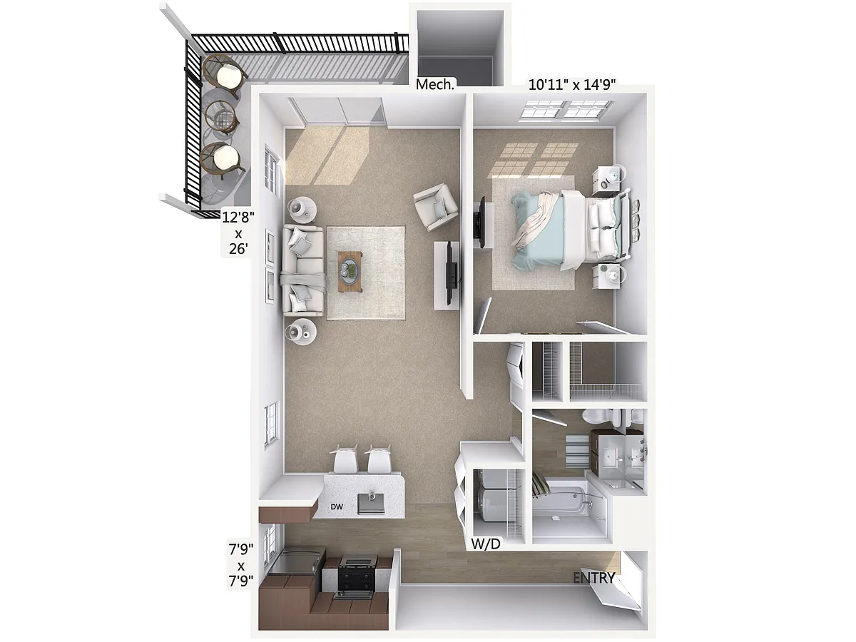 Floor plan Delmar