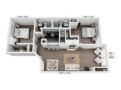 Floor plan Redwood