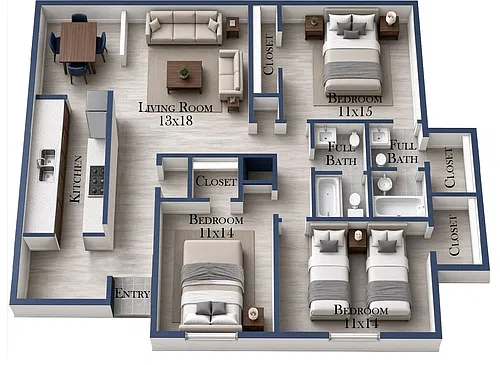 Floor plan ELMWOOD