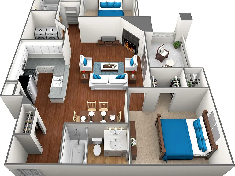 University Ridge Apartments — Photo 49