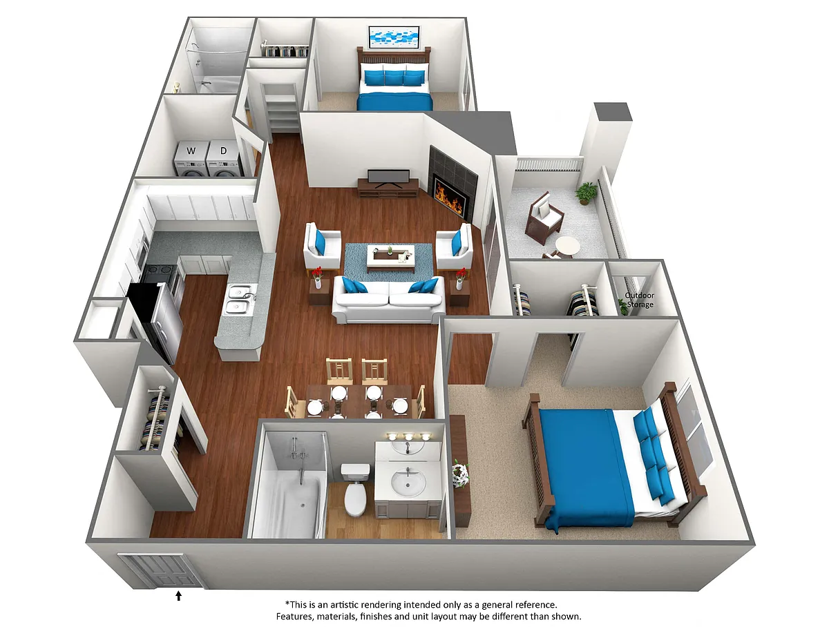 Floor plan B2