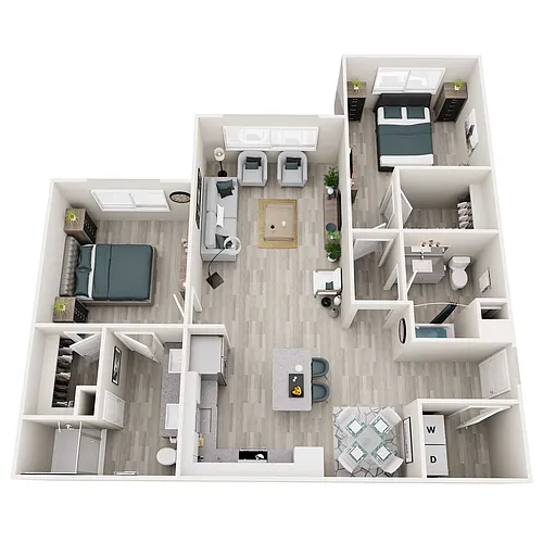Floor plan B1S