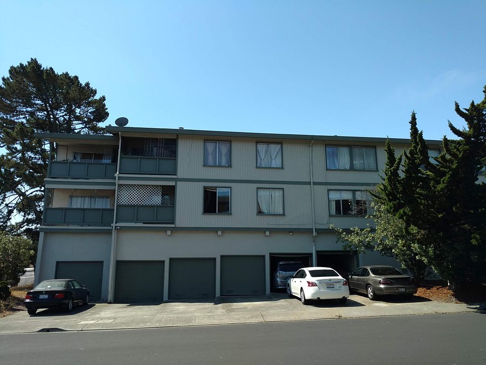 Front of apartment building