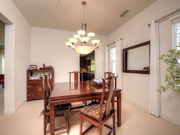 Separate dining room