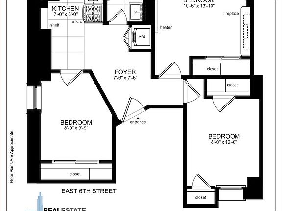 3rd image of 615 E 6th St APT 2B