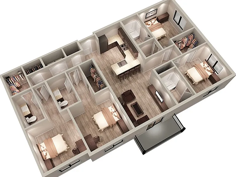 D1: 4 BED 4 BATH D1: 4 BED 4 BATH