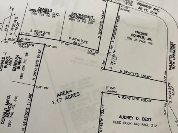 0 Register Palmetta St, Reidsville, GA 30453