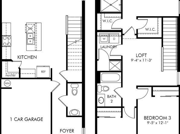 Pelican End Plan, Meritage Homes at Central Park