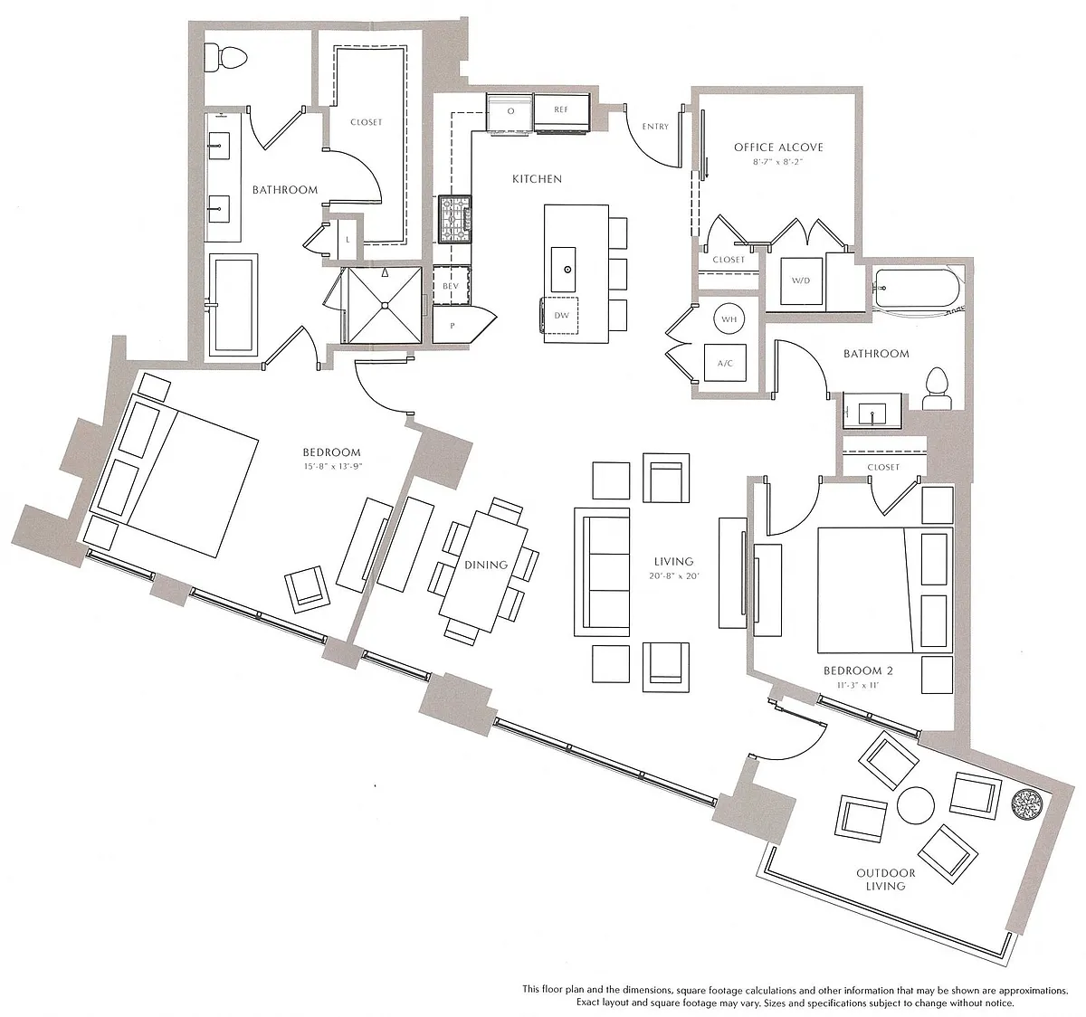 Floor plan Cypress I