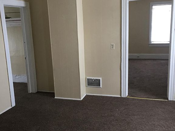 Foyer with walk in closet 