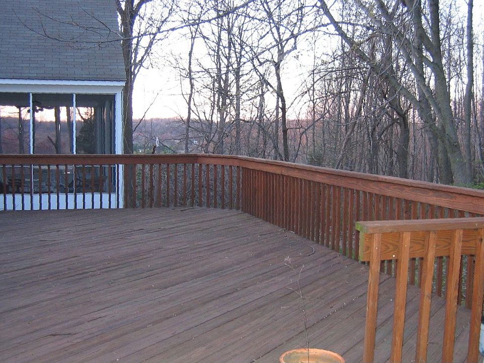 Deck and Porch with Views