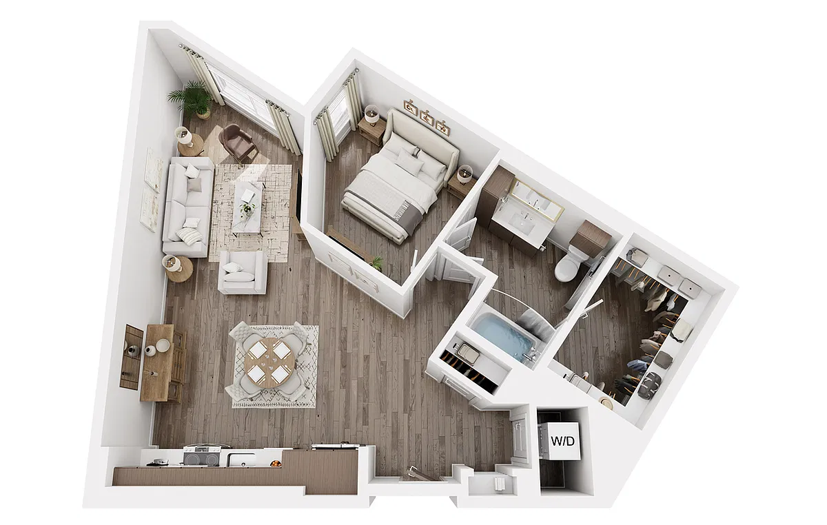 Floor plan A13