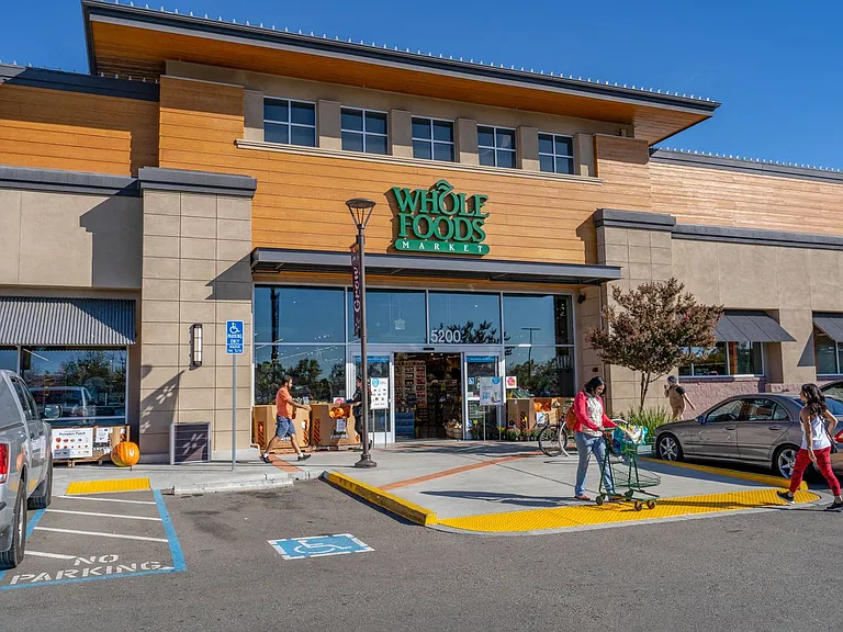Whole Foods is nearby