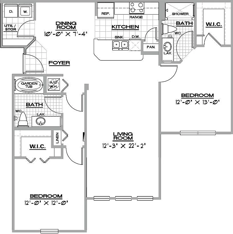 Floor plan Duetto