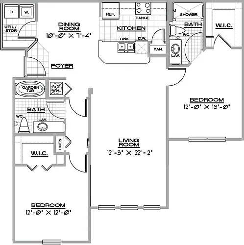 Floor plan Duetto