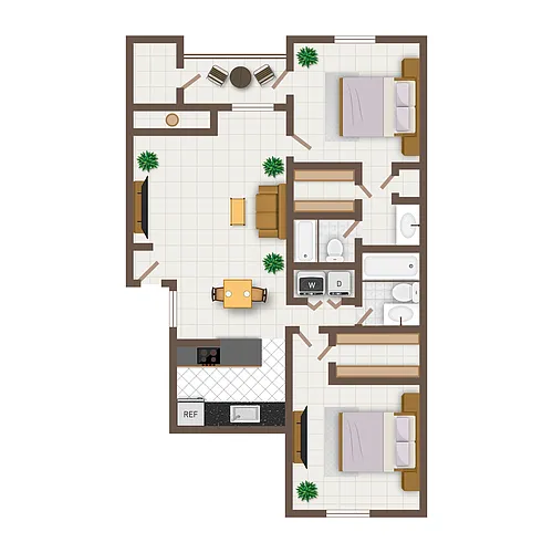 Floor plan B2G