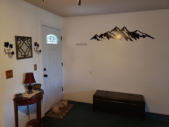 front door area, carpet shown here has been replaced with a grey tone throughout the condo.