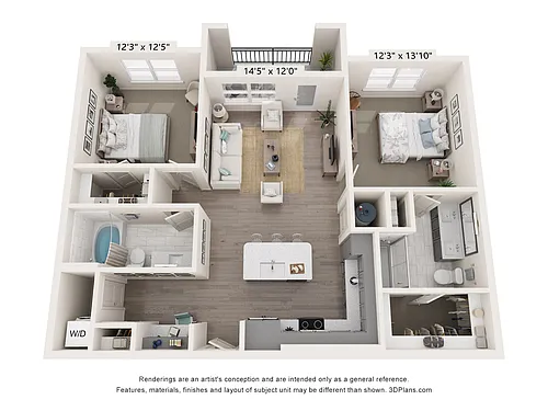 Floor plan B2
