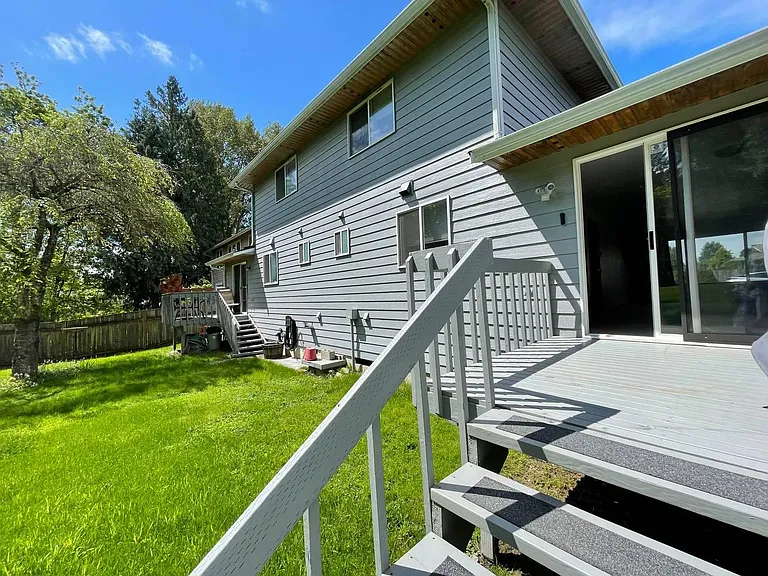 Private deck and backyard. Deck has been recently updated since these photos were taken.
