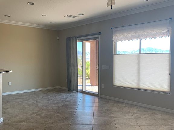 Living room showing access to back patio.