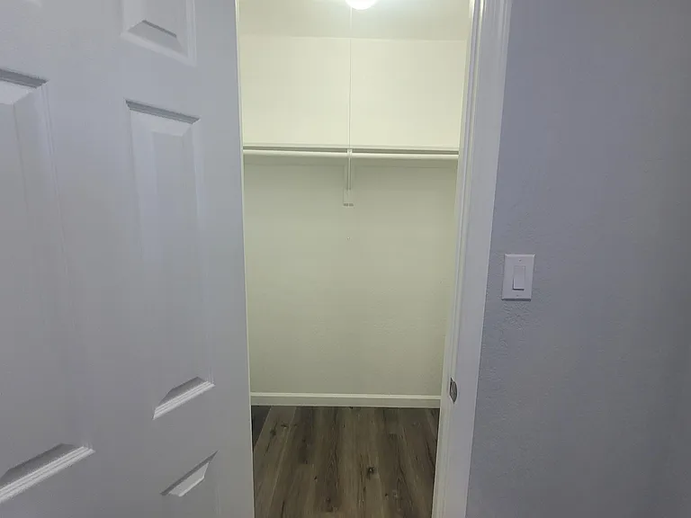 Front closet off of the living room.