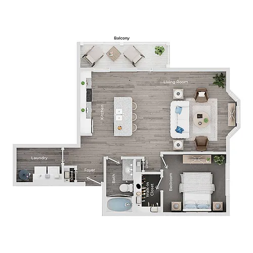 Floor plan A7- Foxglove