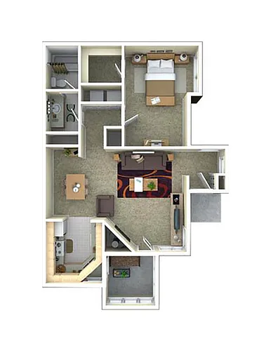Floor plan The Cottage