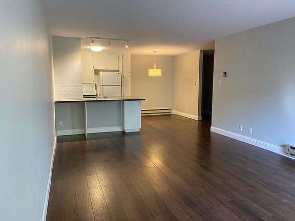 Open concept kitchen-living room