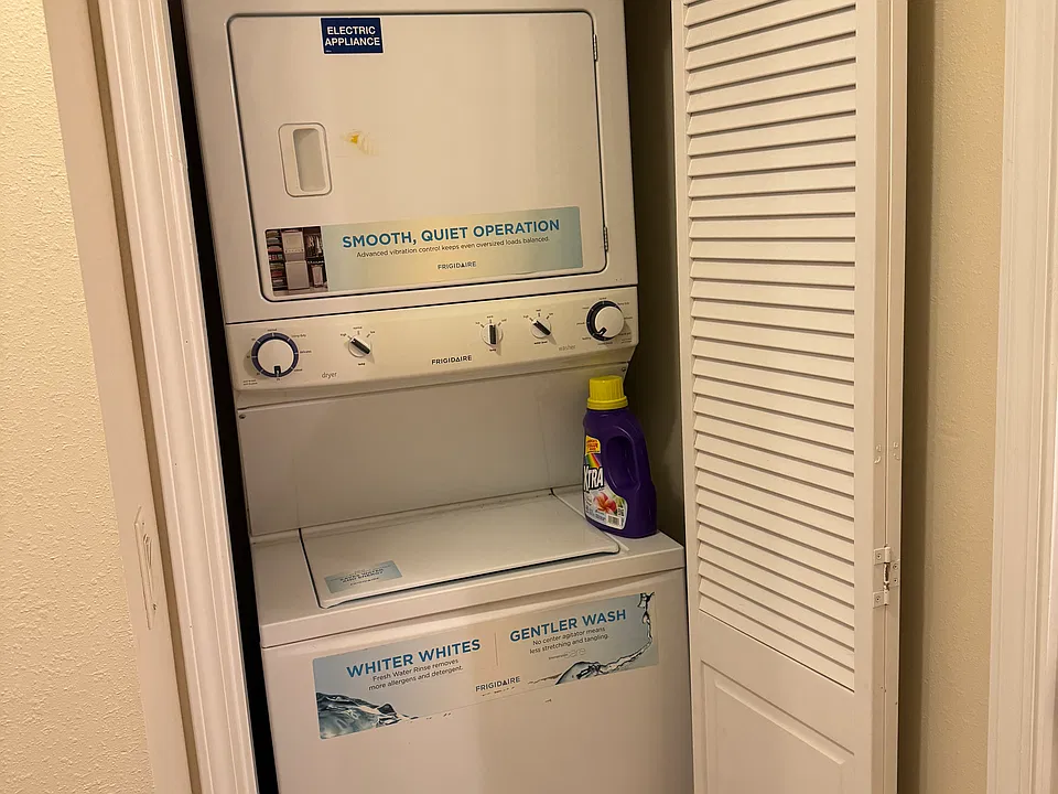 In unit laundry