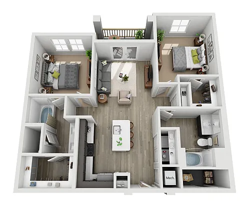Floor plan B1