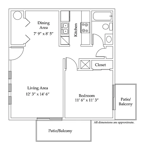 Floor plan A1