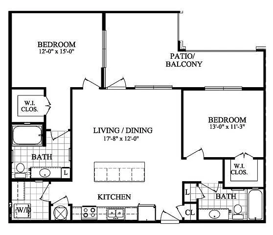 Floor plan E