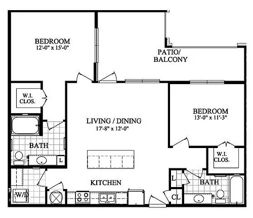 Floor plan E