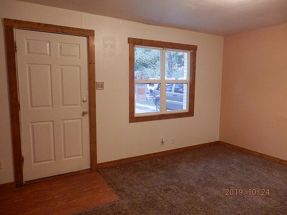 living room with newer carpe