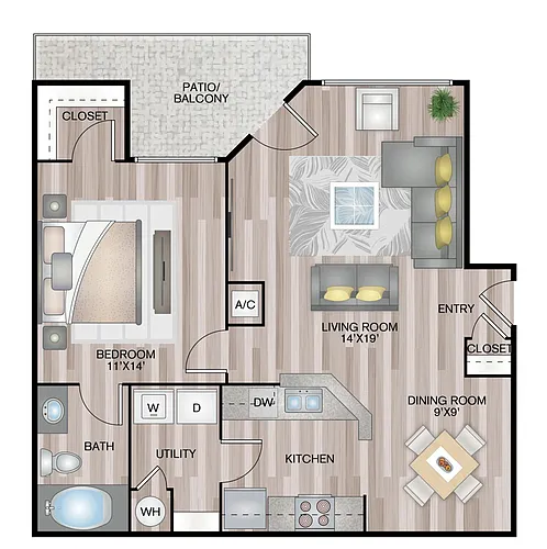 Floor plan The Savannah