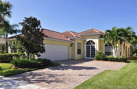 Front View, Side Entry Garage, Screened Portico Entry