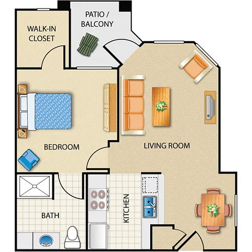 Floor plan Cholla