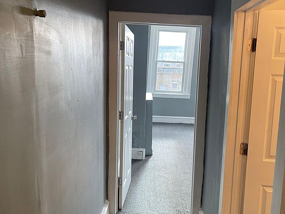 Hallway facing living room