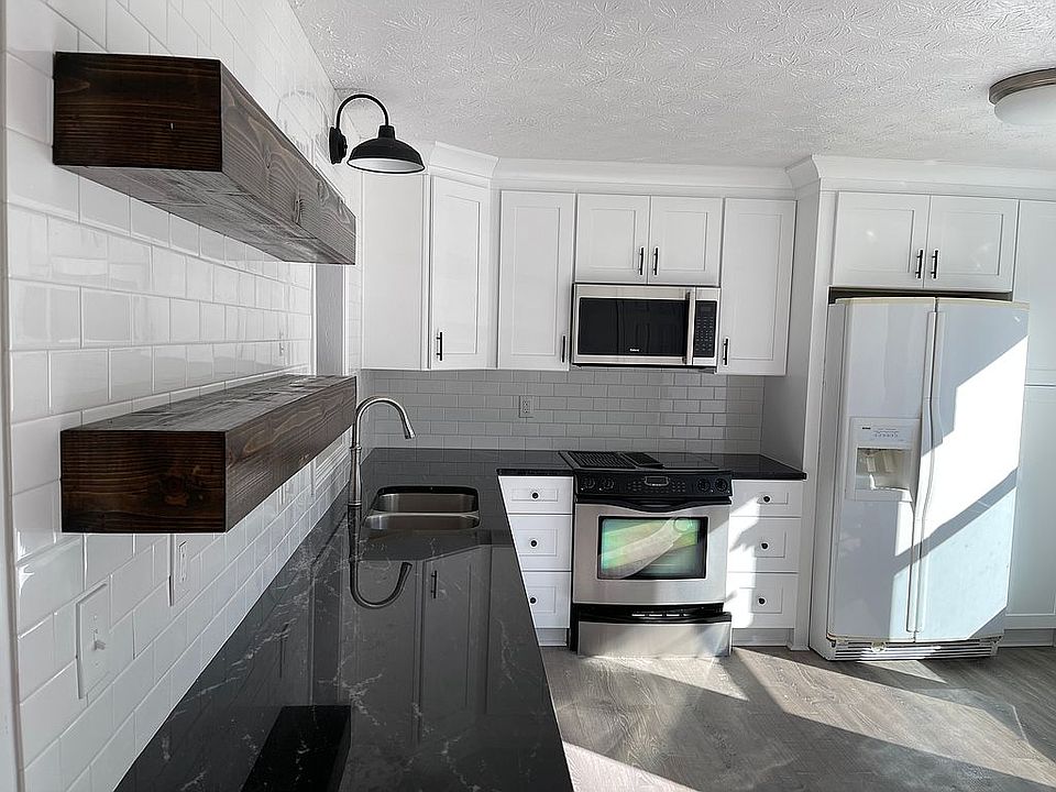 All new cabinets and granite