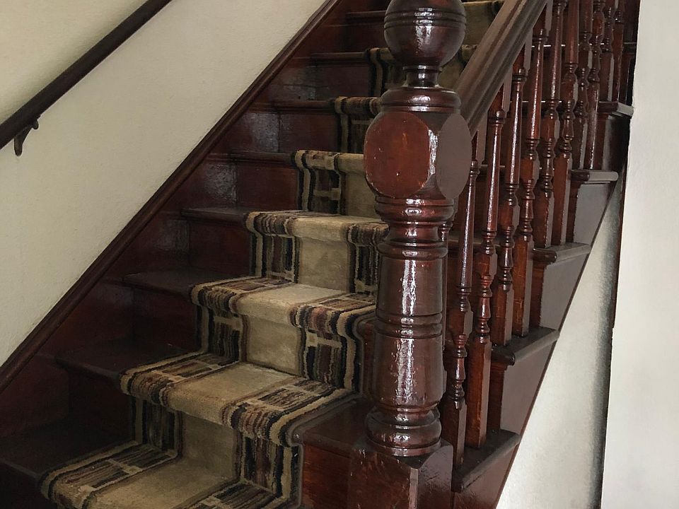 Stair case to private entrance