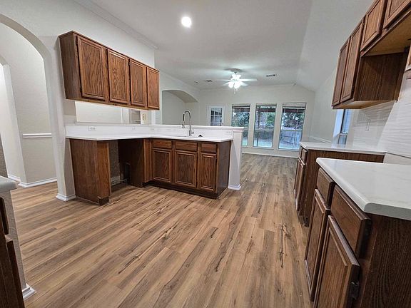 Kitchen with Quarts Counters (Stainless Steel Appliances Coming Soon)