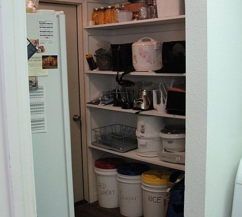 Extra Pantry and 2nd Fridge 