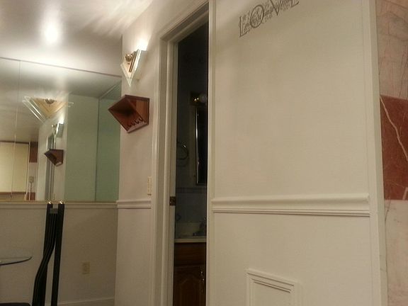 Entrance to bathroom